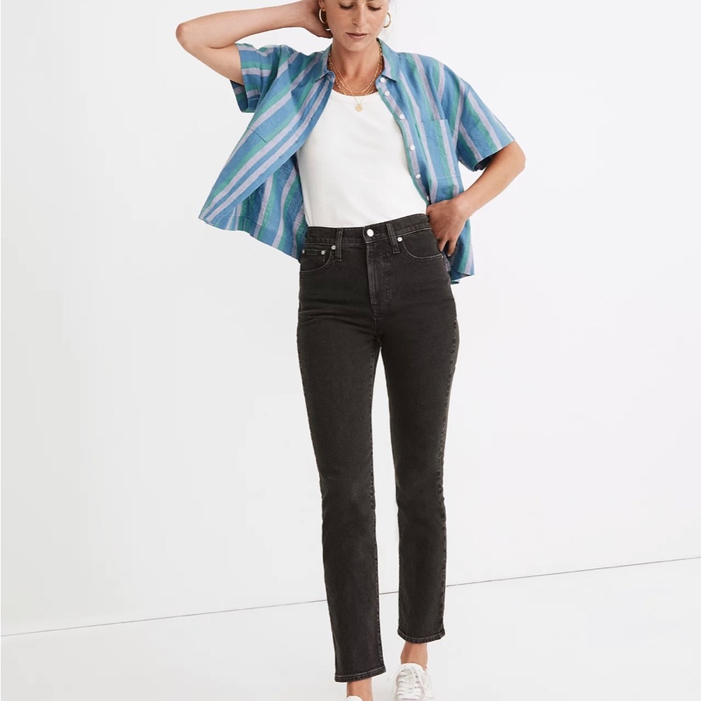 Madewell The Perfect Vintage jean in Lunar Wash. Size 27.